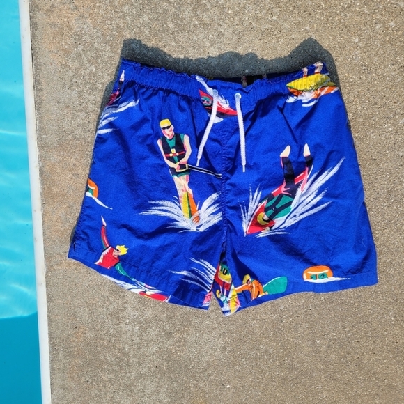 Vintage Men's swim trunks size Large - Picture 1 of 7